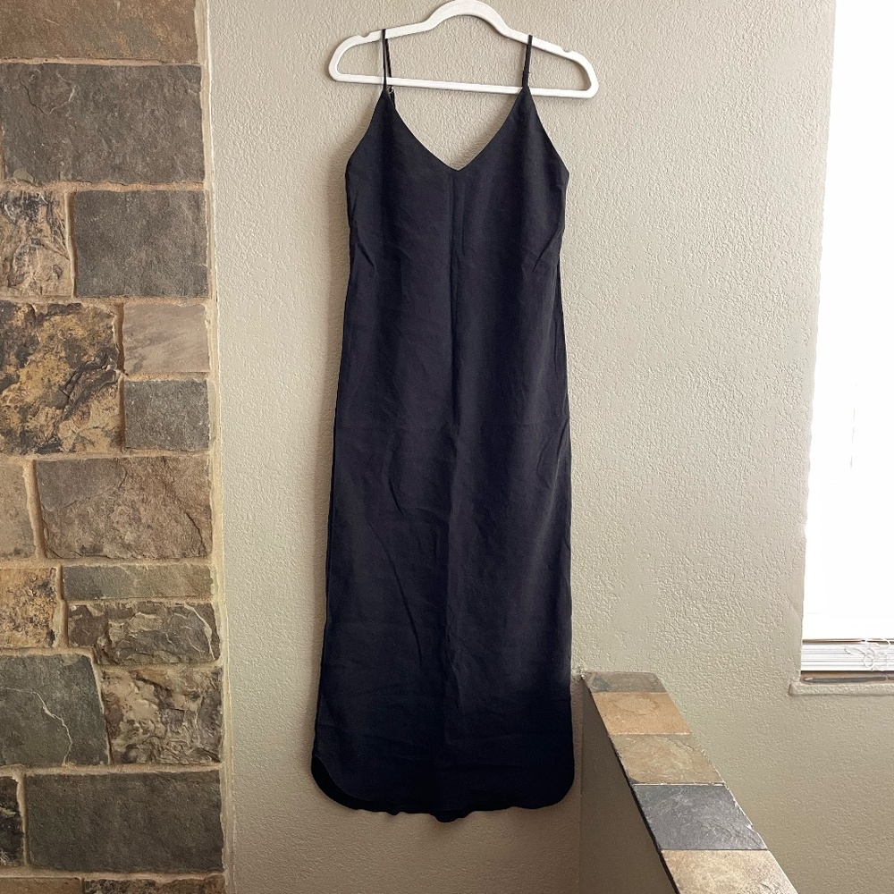 Ozma of California Anaise Slipdress in Silk/Linen - Small